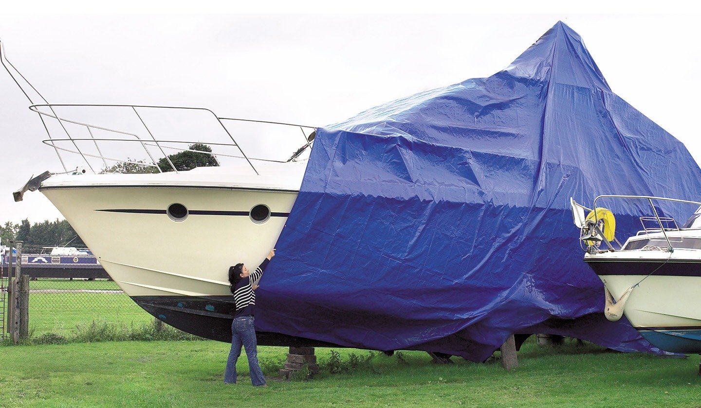 How To Cover & Protect Your Boat With A Tarp Fix & Feed