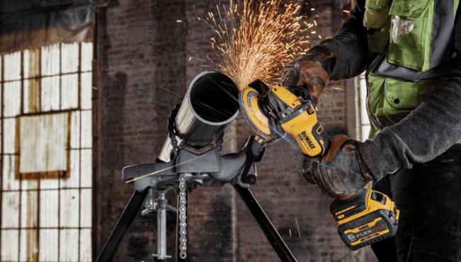 Fix & Feed Dewalt Max-volt Cordless Angle Grinder - 4.5in, 20V